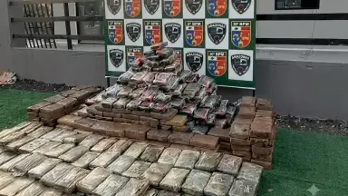 PM apreende mais de 500 kg de skank escondidos em carreta e causa prejuízo de R$ 10 milhões ao crime no AM