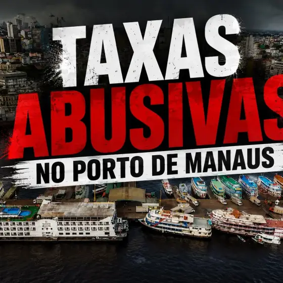 Taxas abusivas: Motoristas denunciam preços exorbitantes para acessar o Porto de Manaus comandado pelo suplente de Alberto Neto