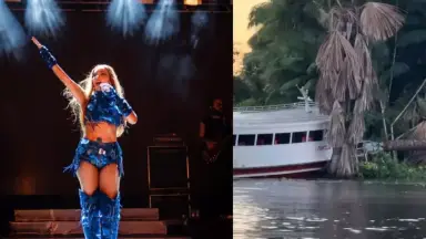 Viviane batidão sofre acidente de lancha no Pará e cancela show
